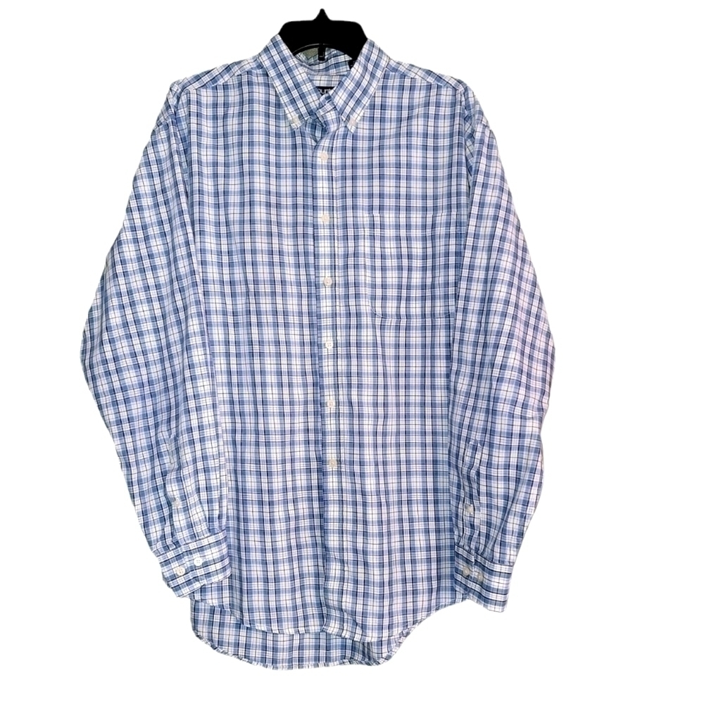 Puritan size large tall (42/44) long sleeve button down shirt